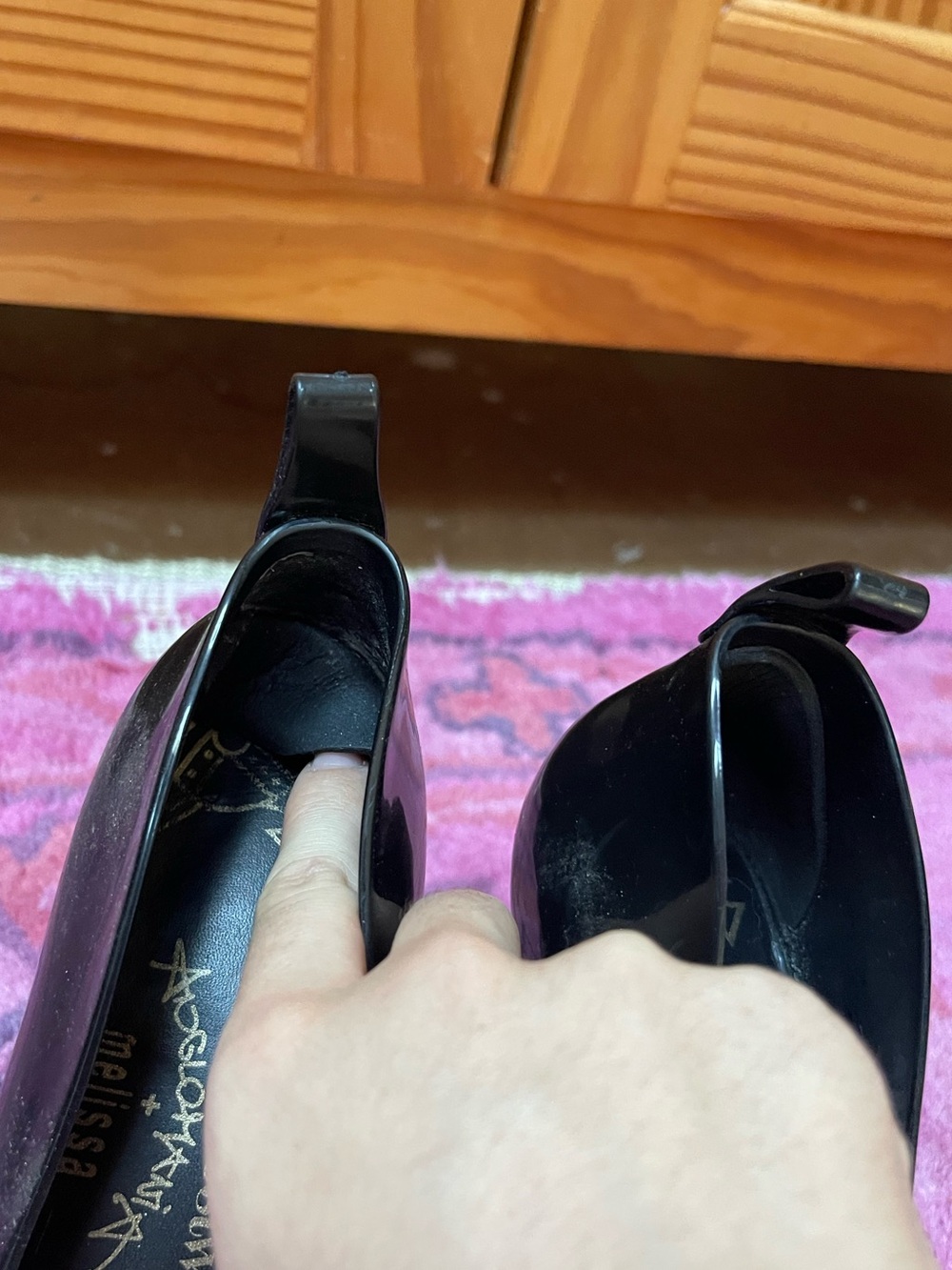 Vivienne Westwood Melissa black heels - Picture 6 of 6
